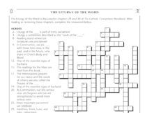 Crosswords and Word Activities | Saint Mary's Press