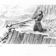 1 Peter 2:25 Illustration - Saving Sheep