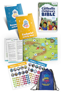 Go Seek Find Kit with Paperback Bible
