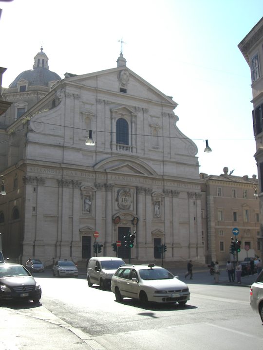 Church of the Gesu - Mother Church of the Jesuits in Rome, Italy ...